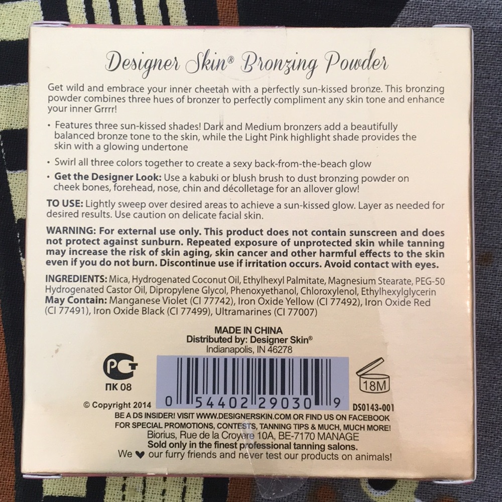 Designer Skin Bronzing Powder - Picture 2 of 2